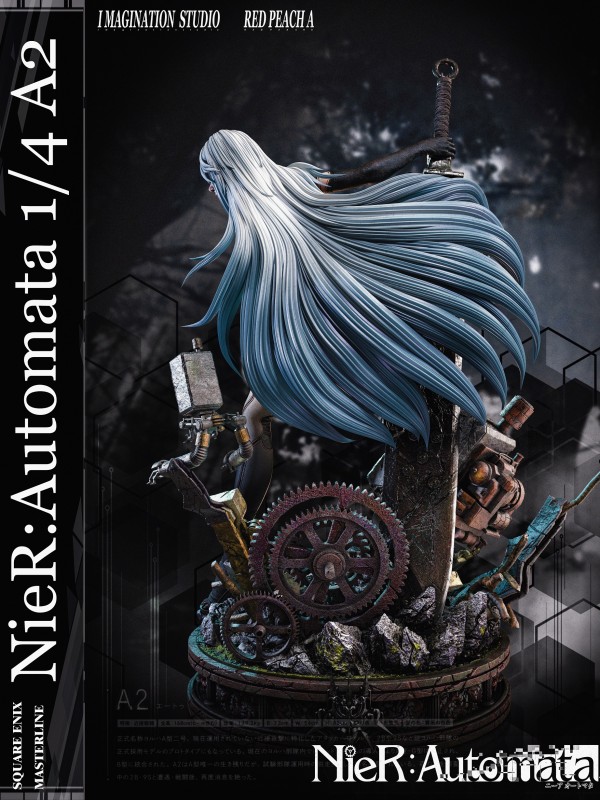 Imagination studio x Red Peach A NieR:Automata A2 Hot Sexy 1/4 Statue